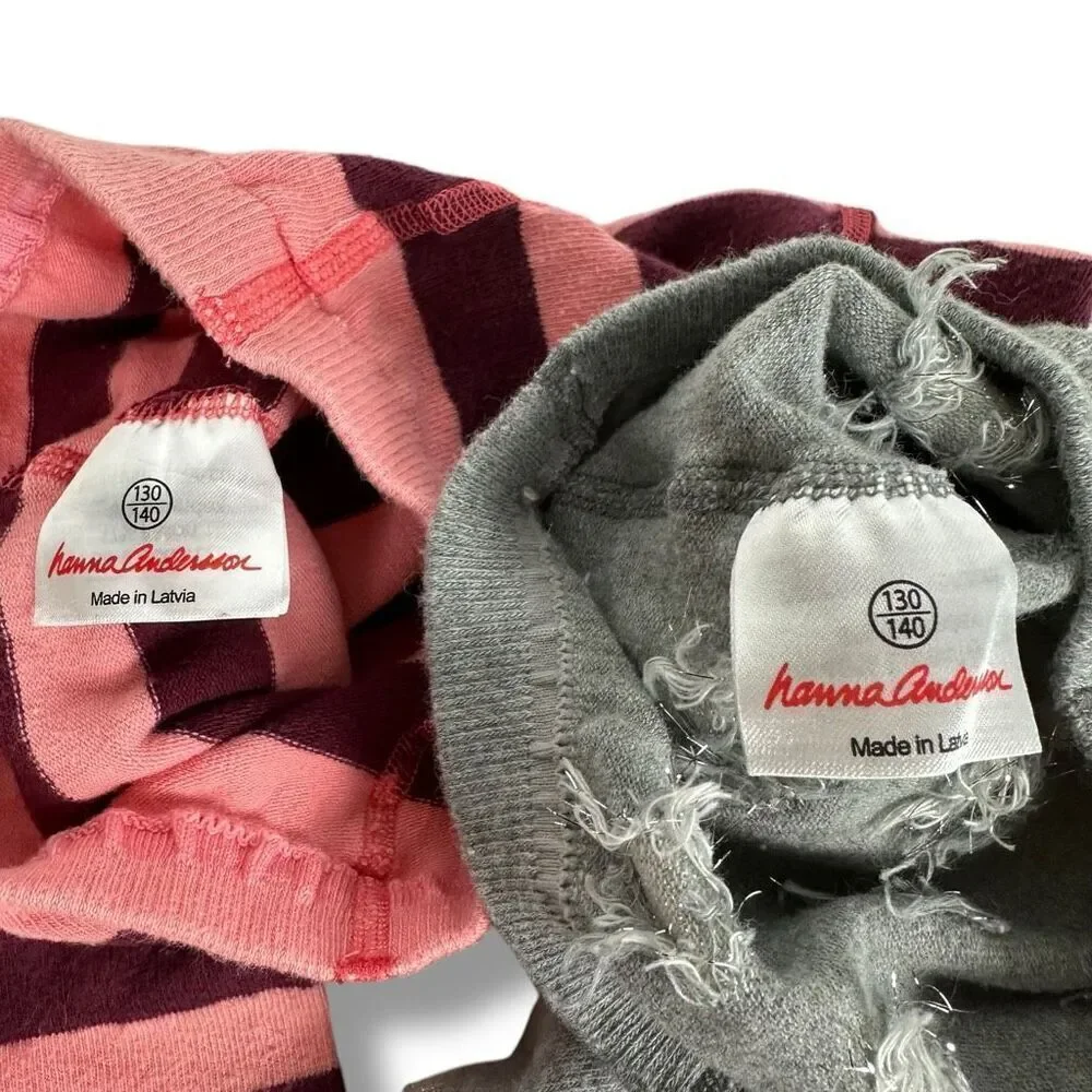 Hanna Andersson Girls Tights size 130-140 / 8-10 Bundle